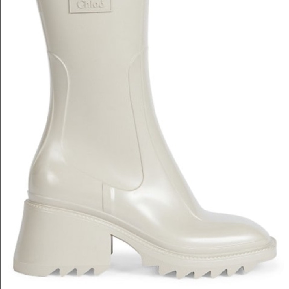 Chloe betty boot pvc rain boots